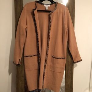 Tan Magaschoni Sweater/Duster - Size S